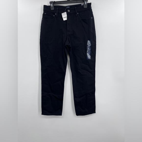 J.Crew Curvy essential straight black jean in all-day stretch - Picture 4 of 4